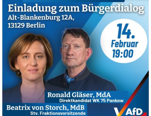 Herzliche Einladung zum öffentlichen Bürgerdialog am 14. Februar 2025 um 19 Uhr